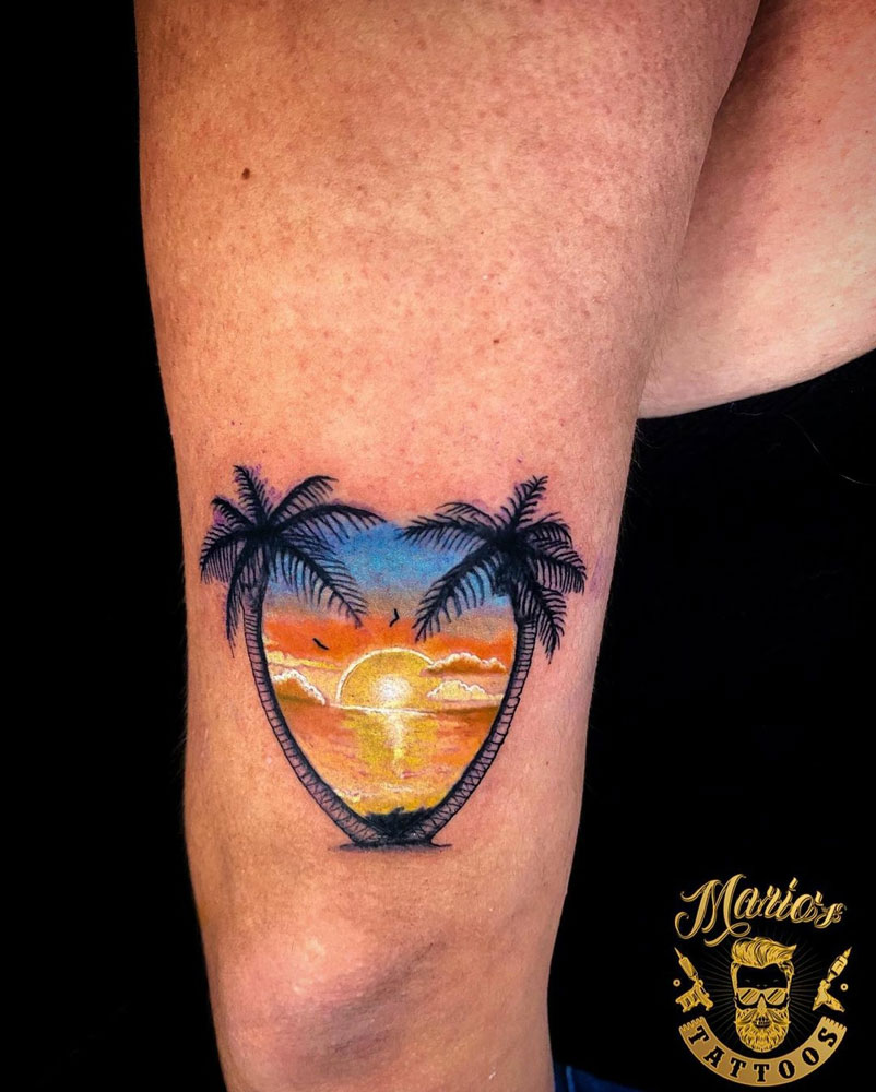 Dockmaster Roberts distinctive tattoo shows his love of sailing  Picture  of Key West Community Sailing Center  Tripadvisor